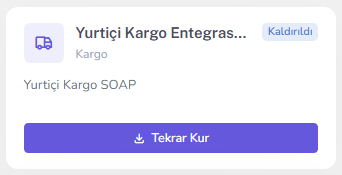 Eklenti kartları — mobil