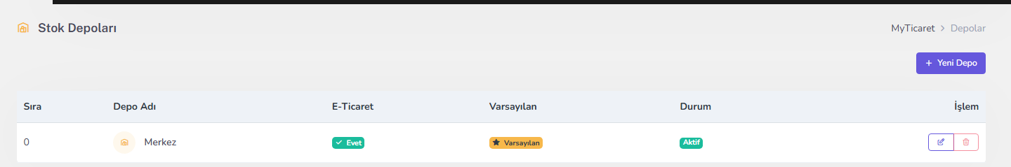 Stok depoları — masaüstü